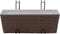 vidaXL - Balkonplantenbakken - 2 - st - 50 - cm - rattan - bruin