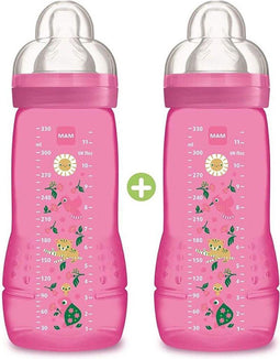 Mam 2 flessen 330 ml 2 stuks roze