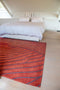 9134 Waves Shores Orinoco Flow Vloerkleed - 280x360 - Rechthoek - Laagpolig Tapijt - Modern - Grijs, Rood