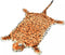vidaXL - Luipaardvloerkleed - pluche - 139 - cm - bruin