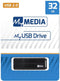 Verbatim MyMedia - USB-stick 32GB - USB 2.0 - Zwart