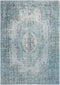 9140 Palazzo Dandolo Blue Vloerkleed - 280x360 - Rechthoek - Laagpolig,Vintage Tapijt - Klassiek - Blauw