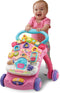 VTech 2 in 1 Baby Walker - Loopwagen Baby - Educatief met Licht & Geluid - Roze
