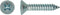 PGB-FASTENERS | Plaatschroef DIN 7982C-H Ø 3,50x13 Zn