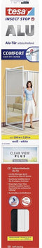 tesa ALU COMFORT Vliegenhor voor deur (b x h) 1000 mm x 2200 mm Wit 1 stuk(s)