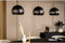 Hanglamp Trophy Bowl 3-lichts - Zwart | BY-OLAF