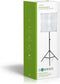 Nedis Lampenset voor Fotostudio - 70 W - 5500 K - 4000 lm - Werk hoogte: 60-180 cm - Inclusief lampen: 2 - Inclusief reistas - Zwart