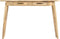 vidaXL - Wandtafel - 115x40x75 - cm - massief - ruw - mangohout
