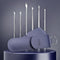 AdroitGoods Oorsmeer Verwijderaar Set - 6 Delig - Oorreiniger - Oren Schoonmaken - Blauw