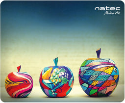 Natec NPF-1432 - Muismat - Rubber en Stof - Multicolor