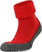 FALKE Cosyshoe - Huissokken - Merinowol met noppen - Rood 8150 - Maat 45-46