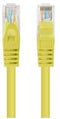 Lanberg PCU6-20CC-0025-Y - UTP-netwerkkabel Cat6 - 25 cm - Geel