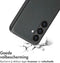 Accezz Samsung Galaxy S24 - MagSafe Leather Backcover - Echt leer - Onyx Black