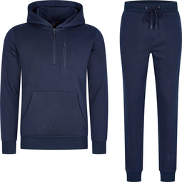 Mario Russo Trainingspak Achilles - Joggingpak - Hoody - Navy - XL