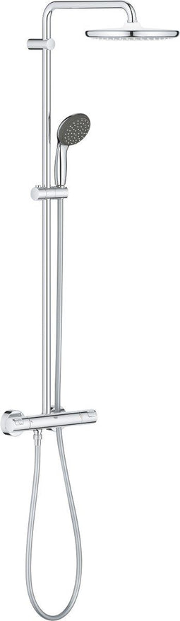 GROHE Vitalio Start 250 - Regendouche met thermostaatkraan - TurboStat SafeStop EcoJoy Chroom