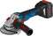Bosch GWS 18V-10 SC Professional - Haakse slijper - Borstelloze motor - Blauw