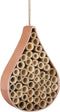 Mica Decorations Orion Insectenhotel - L27 x B19 x H6 cm - Donkerroze