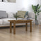 vidaXL - Salontafel - 80x40x35 - cm - massief - grenenhout - honingbruin