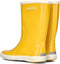 Bergstein Rainboot - Regenlaarzen Unisex Junior - Handgemaakt natuurrubber - Geel - Maat 26