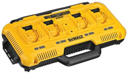 DeWalt DCB104-QW - Lader - Laadt 4 batterijen tegelijk op - 8A uitgangsstroom