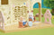 Sylvanian Families 5316 baby creche kasteel- piano- glijbaan- schommel- tafel