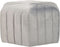 MURIETTA - Poef - Lichtgrijs - Fluweel