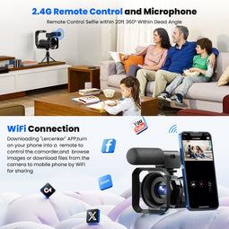 CAMWORLD 4K - Camcorder - 4K video opname