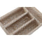 Bestekorganizer Home ESPRIT Wit Natuurlijk Bamboe 34 x 24 x 6 cm