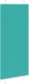 vidaXL - Plissé - rolgordijn - 95x200 - cm - stofbreedte - 94,4 - cm - petrol - groen