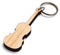 Berben Design Sleutelhanger Viool - Esdoorn - 6 x 2 x 0.6cm