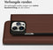Accezz iPhone 14 Pro - Premium Leather Slim Bookcase - Echt Nappa leer - Bruin