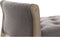 Kruk DKD Home Decor Grijs Natuurlijk Rubberwood 65 x 46 x 60 cm