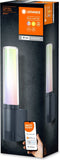 LEDVANCE Slim tuinarmatuur LED: voor muur, SMART+ FLARE MULTICOLOR / 7,5- W, 22-…24- V, RGBW, 3- K, body materiaal: aluminum, IP44