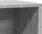 vidaXL - Kattenbakkast - 60x40x40 - cm - bewerkt - hout - grijs - sonoma - eikenkleur