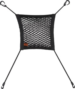 BLACK+DECKER Autostoel Organizer Opbergnet - Bagagenet 30 x 28 cm - Auto Organizer Achterbank