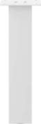 vidaXL - Salontafelpoten - 4 - st - 42 - cm - staal - wit