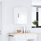 vidaXL - Keukenwandkast - Kalmar - bewerkt - hout - hoogglans - wit