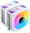 Jonsbo CR-3000 - CPU-koeler - 260W TDP 7 heatpipes ARGB - Wit