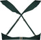 Beachlife Rich Green Ruffle bikinitop - Voorgevormd met beugel - Verstelbare schouderbandjes - Groen