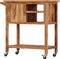 vidaXL - Keukentrolley - 80x45x91 - cm - massief - acaciahout