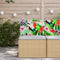 vidaXL - Ligbedkussen - voor - de - rugleuning - Tropisch - Jungle - 60x40x12 - cm - Oxford - stof