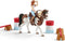 schleich HORSE CLUB Speelfigurenset - Hannah's Western Rijset - Kinderspeelgoed voor Jongens en Meisjes - 5 tot 12 jaar - 12 Onderdelen - 42441