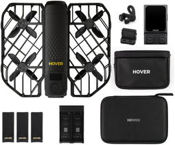 HOVERAir X1 PROMAX - Drone - Opklapbaar 2x gimbal 1920x1080 Full HD - Zwart