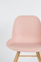 Zuiver Albert Kuip Eetkamerstoel - Roze - Set van 2