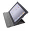 Tablet Hoes Geschikt voor iPad 2 (2011) 9.7 inch /iPad 3 (2012) 9.7 inch / iPad 4 (2012) 9.7 inch - 360° Draaibare Bookcase - Zwart