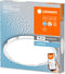 LEDVANCE Armatuur: voor plafond, BATHROOM DECORATIVE CEILING AND WALL WITH WIFI TECHNOLOGY / 18 W, 22-…24- V, stralingshoek: 11-, Tunable White, 3-65- K, body materiaal: aluminum, IP44