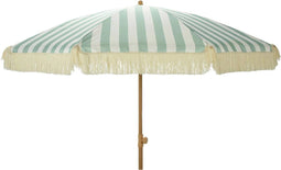 Pro Garden Parasol Gestreept - 200 cm - Groen Wit