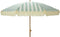 Pro Garden Parasol Gestreept - 200 cm - Groen Wit