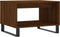 vidaXL - Salontafel - 60x50x40 - cm - bewerkt - hout - bruin - eikenkleur