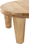 J-Line salontafel Rond - hout - naturel